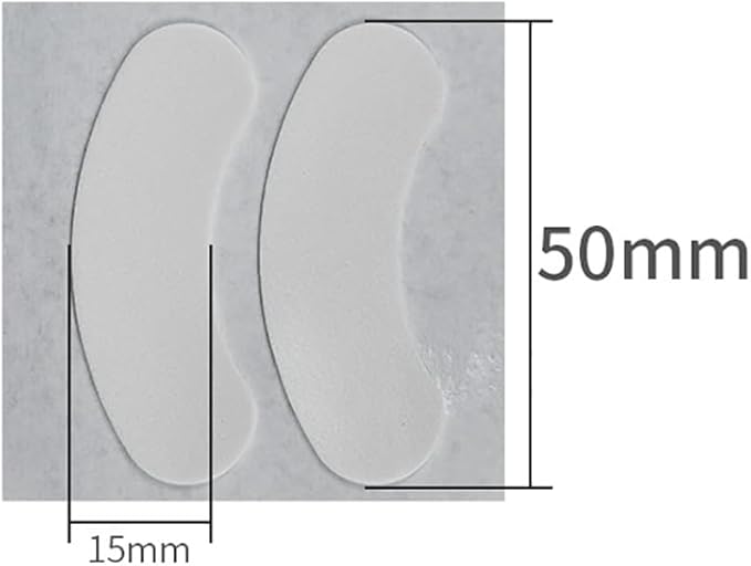 100 Pcs Under Eye Pads Eyelash Extension Patches Eye Lash Extension Foam Pads Eyepads Makeup Eye Patch False Eyelash Accessories Beauty Tools