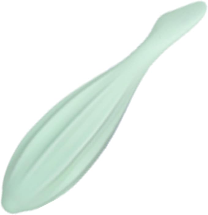 Face Roller Beauty Skin Care Tool - Massager for Face, Eye, Neck, Body - Relaxing, Fine Line Relief - Blue Silicone