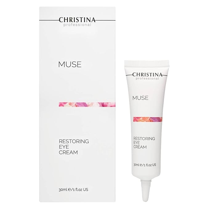'-CHRISTINA- Muse Restoring Eye Cream | Diminishes Fine Lines, Dark Circles, and Signs of Aging | Formulated with Peptides for Lasting Rejuvenation 30ml