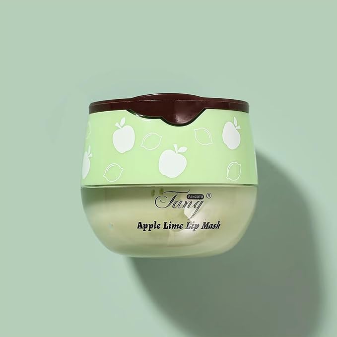 5PCS Bee Lip Balm Honey Pot,Honey&Strawberry&Watermelon&Cherry&Apple Lip Mask Overnight Propolis Moisturizing Lip Balm Hydrating Prevention Dry and Crack Lip Scrubs Exfoliator Lip Wrinkle Care