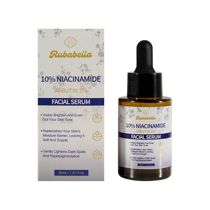 10% Niacinamide Arbutin 2% Face Serum for Acne Control | Pore Minimizer for Face | Antiaging | Clears Acne Marks & Blemishes for Even Skin Tone | For Women & Men | 1 Fl Oz / 30 ml