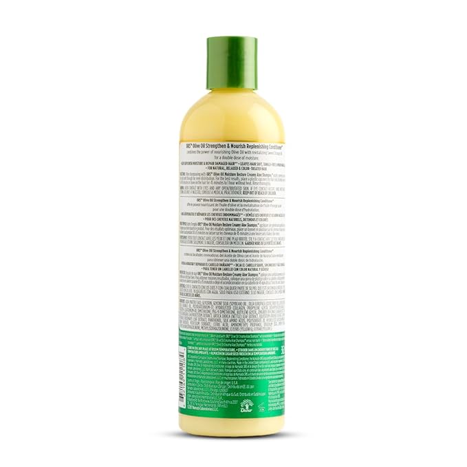 ORS Olive Oil Exotic Scalp Oil 4.3oz, Moisture Restore Creamy Aloe Shampoo, Strengthen & Nourish Replenishing Conditioner