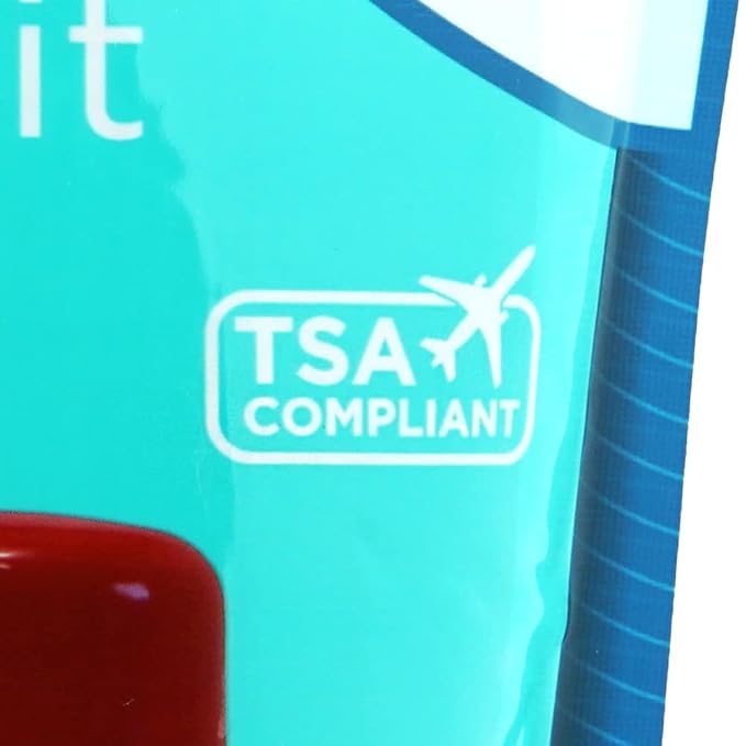 10 Piece Resealable Men's Travel Kit