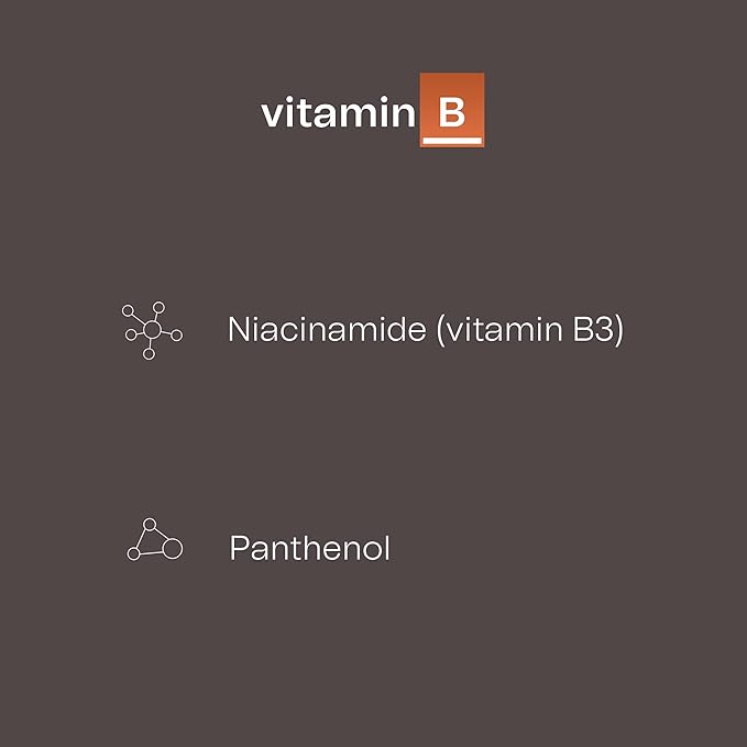 Synergie Skin – Vitamin B, Face and Eye Serum with Vitamin B5, 13% Niacinamide Serum, Pore Minimizer, Reduces Fine Lines and Wrinkles, Serum for Uneven Skin Tone, 30 ml