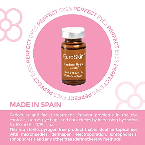 perfect eyes. Periocular and facial treatment. Prevent problems in the eye contour. Aestheticians' favorite liquid ampoules. Ampollas liquidas favorita por las esteticistas.