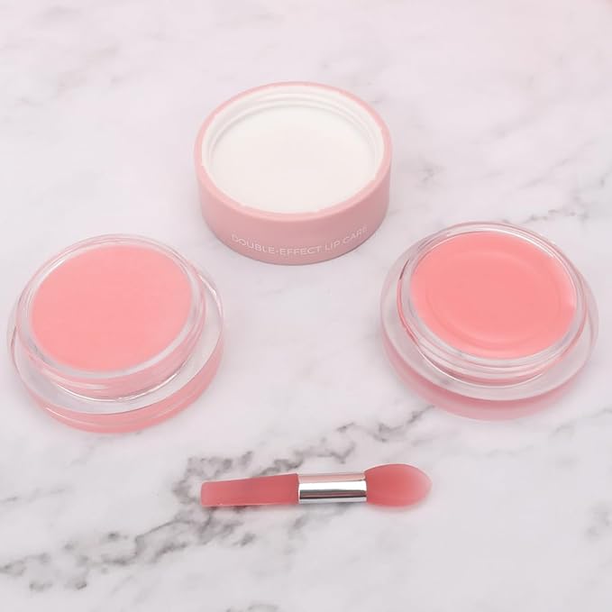 DOUBLE-EFFECT Lip Sleep Mask, Lip Mask+Lip Scrub Intensive, Lip Primer, Lip Sleeping Mask, Lip repair treatment, Lip Repair Balm