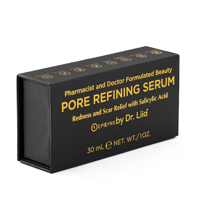 Face Serum for Acne Prone Skin - Moisturizer for Oily Skin - Gluten Free and Vegan for Sensitive Skin with Acne Scars EpiLynx by Dr. Liia