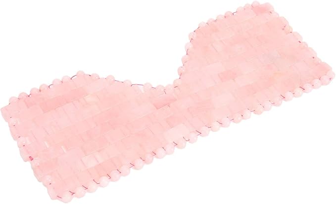 Eye Mask, Jade Stone Eye Mask, Cooling Eye Treatment for Puffy Eyes Dark Circles Soothe Eye Cover for Sleeping for Women for Sleeping Masks Sleep-Masks Eye Fatigue( Crystal)