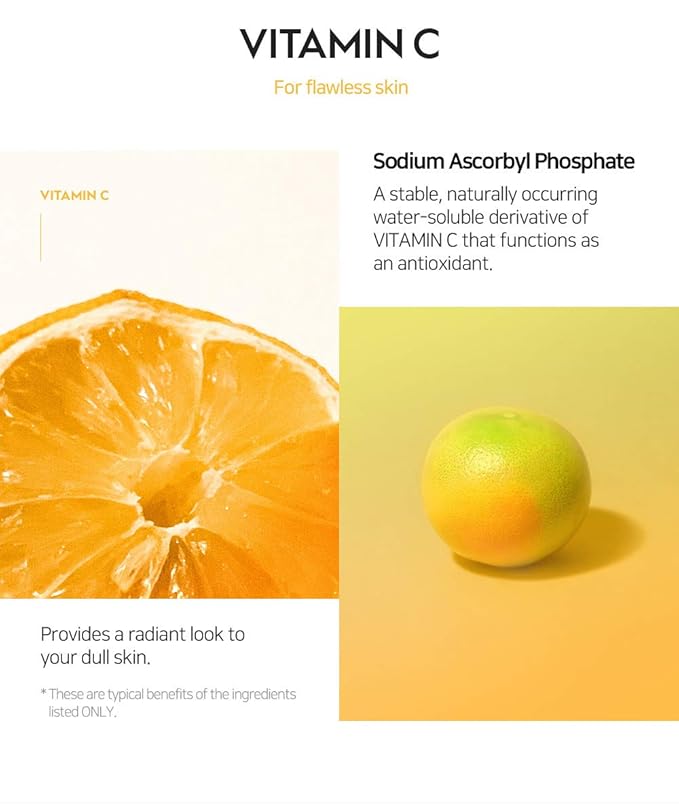 SNP [K Beauty 24K Gold Ampoule Sheet Mask & Vitaronic SOS Ampoule