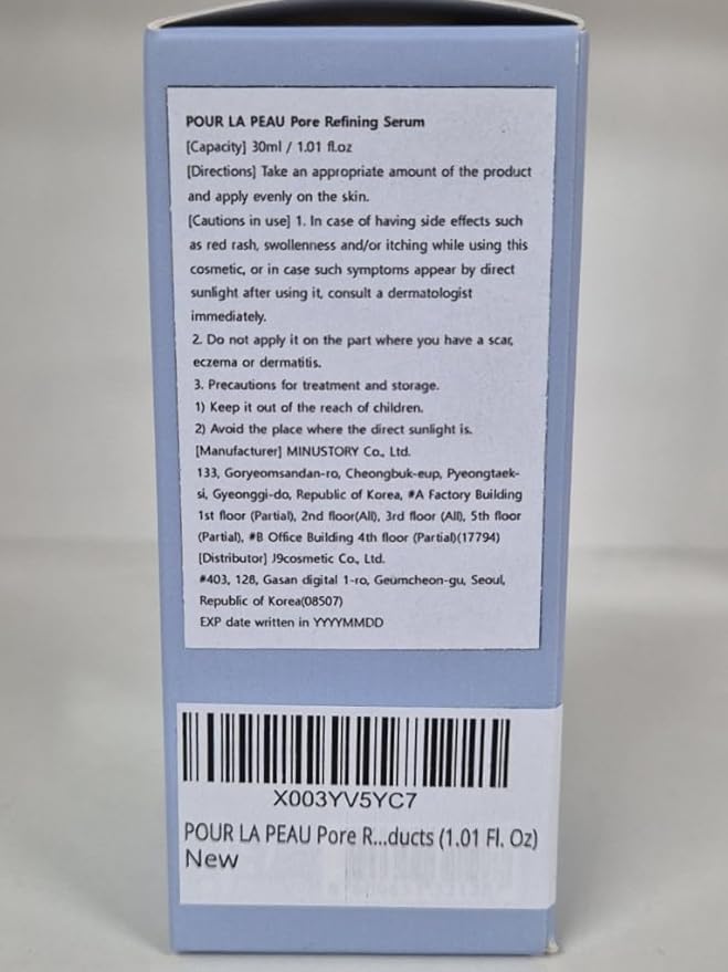 Pore Refining Serum | Pore Minimizing Serum for Face | Organic Face Moisturizer Pore Tightening Serum | Hydrating Face Serum Pore Minimizer Korean Skin Care Products (1.01 Fl. Oz)