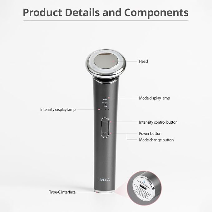 Facial Massager, Anti Aging Face and Neck Massage Tool for Skin Care