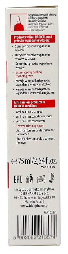 Enzyme Trichology Peel Scalp Treatment 2.54 Fluid Ounce, Supports Hair Growth, Scalp Exfoliator and Enzymatic Scalp Peel for Hair Loss