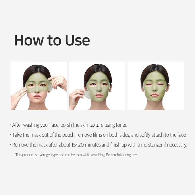 Petitfee Artichoke Soothing Hydrogel Face Mask