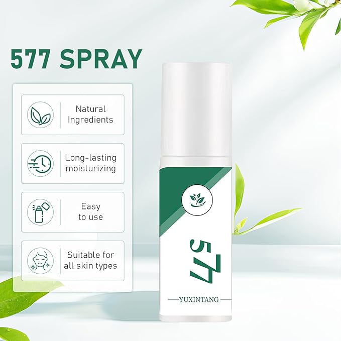 2Pcs Upgraded Anti-๐๐ซ๐๐๐ค๐ฅ๐ Essence Oil, 577 ๐๐ฉ๐จ๐ญ Remover Serum, Yuxintang Facial Spray, 577 Spray for Face, Body