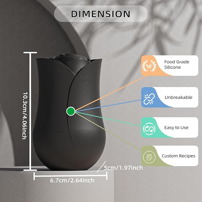 Ice Roller For Face,Cryo Cube Ice Roller For Facial And Eye,Skincare Tools,For Relieving Facial Edema, Shrinking Pores, And Lifting And Firming The Skin (Black)