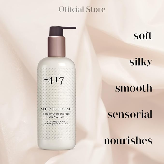 '-417 Dead Sea Cosmetics Aromatic Refreshing Body Lotion - Daily Moisturizing Lotion to Nourish Dry Skin 11.83 oz