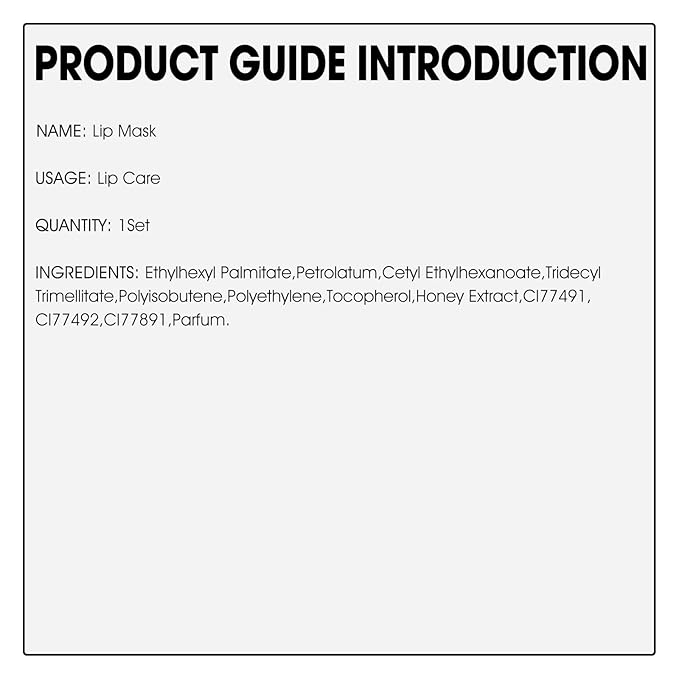 2 PCS Honey Lip Balm Pot, Honey Lip Mask, Reduces Lines, Hydrate & Moisturizing Skin Care, Prevention Dry Cracked Lips Repair Treatment