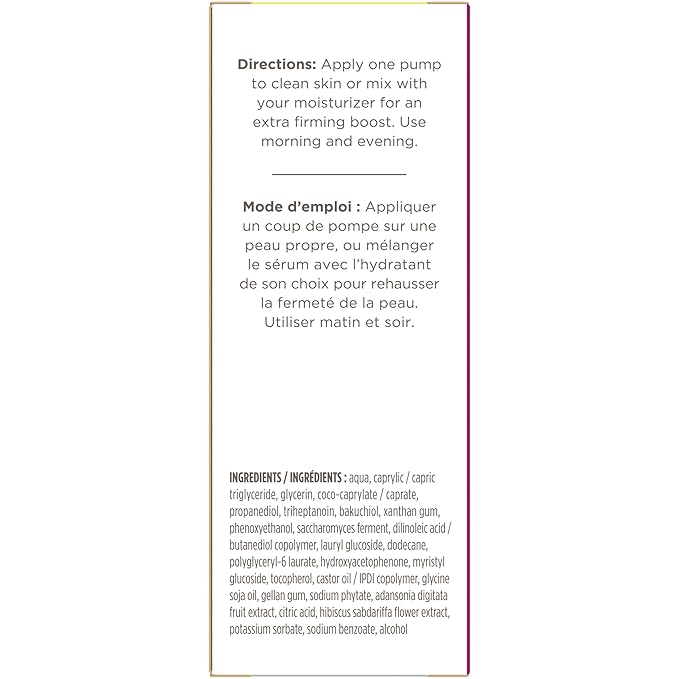 Burt's Bees Firming Collagen Face Serum, Mothers Day Gifts, Natural Origin Retinol Alternative Improves Skin Texture & Supports Anti-Aging, with Bakuchiol, Lightweight - Firming Booster (1 oz)