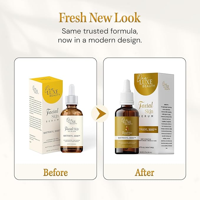 Anti Aging Serum Matrixyl 3000 with Hyaluronic Acid, Peptide Collagen, Argireline Best for Deep Wrinkle Repair, Hydrating Face Serum for All Skin Types, 1.01 Fl Oz