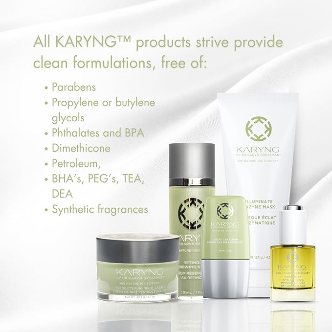 KARYNG Revitalizing Peptide Eye Cream, Organic Anti Aging Eye Cream, Targets Under Eye Puffiness, Fine Lines, Dry Skin and Dark Circles, Soothing Under Eye Treatment, 0.5oz