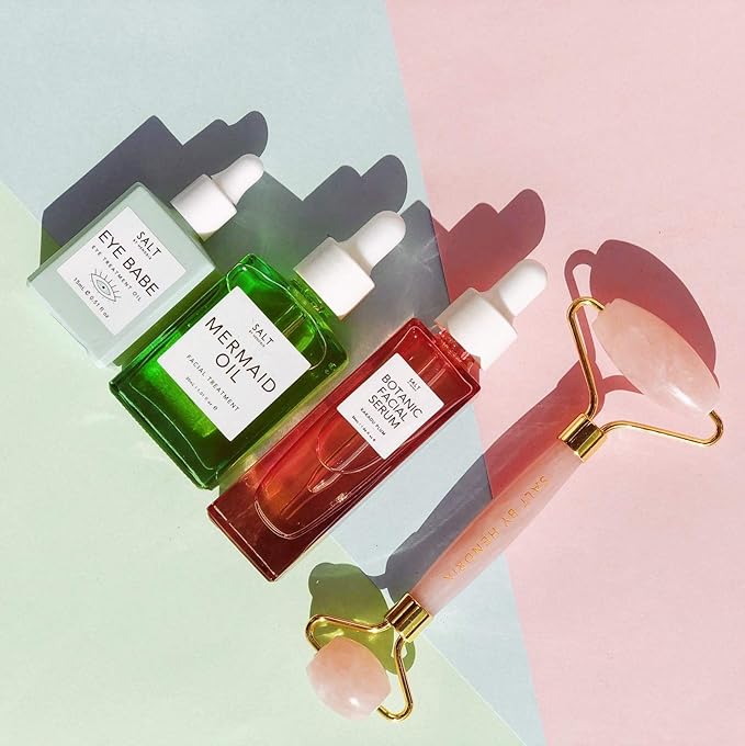 Salt by Hendrix - Face Roller Rose Quartz | Clean, Non-Toxic, Natural Skincare