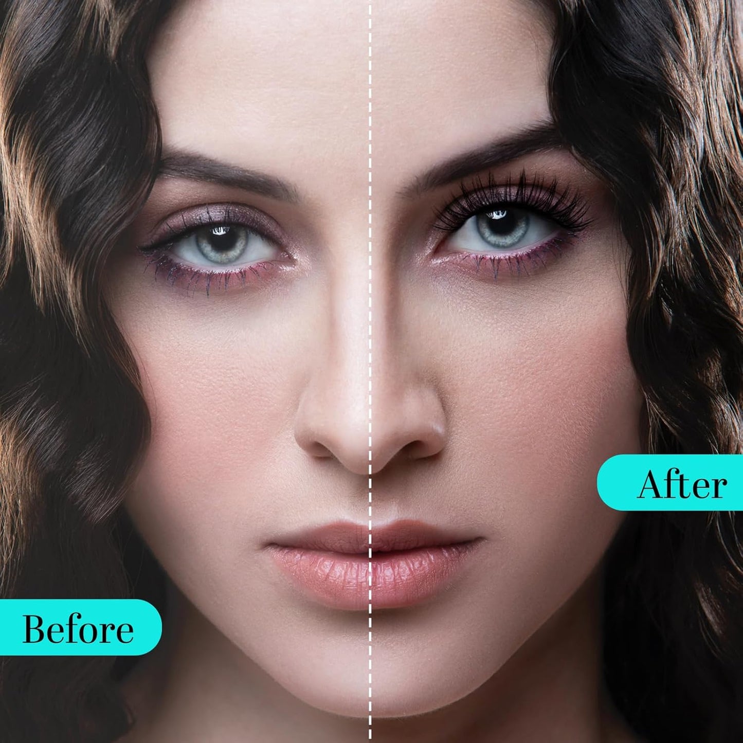 Lash Clusters Wispy 280PCS Eyelash Extension 30D Cluster Lashes Individual Lashes DIY Lash Extension Natural Look Cluster Eyelash Extensions Soft False Eyelashes at Home for Beginners(16mm)