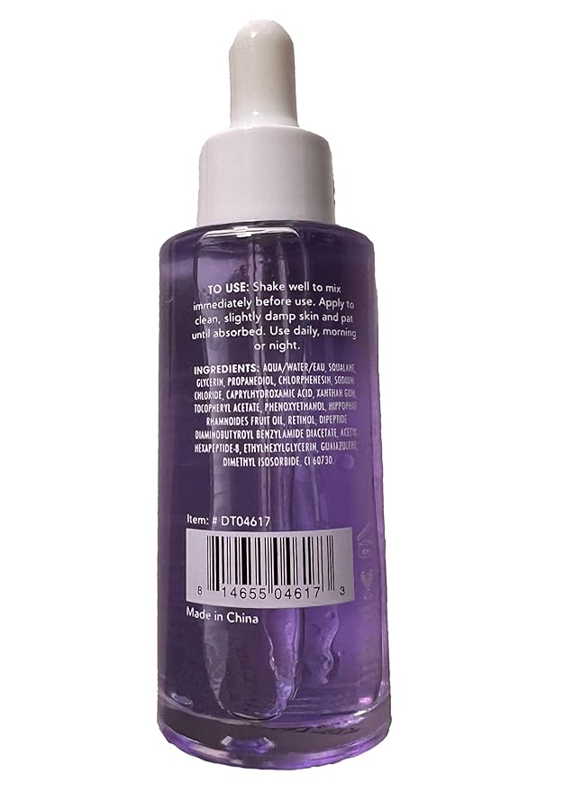 Retinol Double Strength Serum, Renewing, Refines Skin Tone & Texture