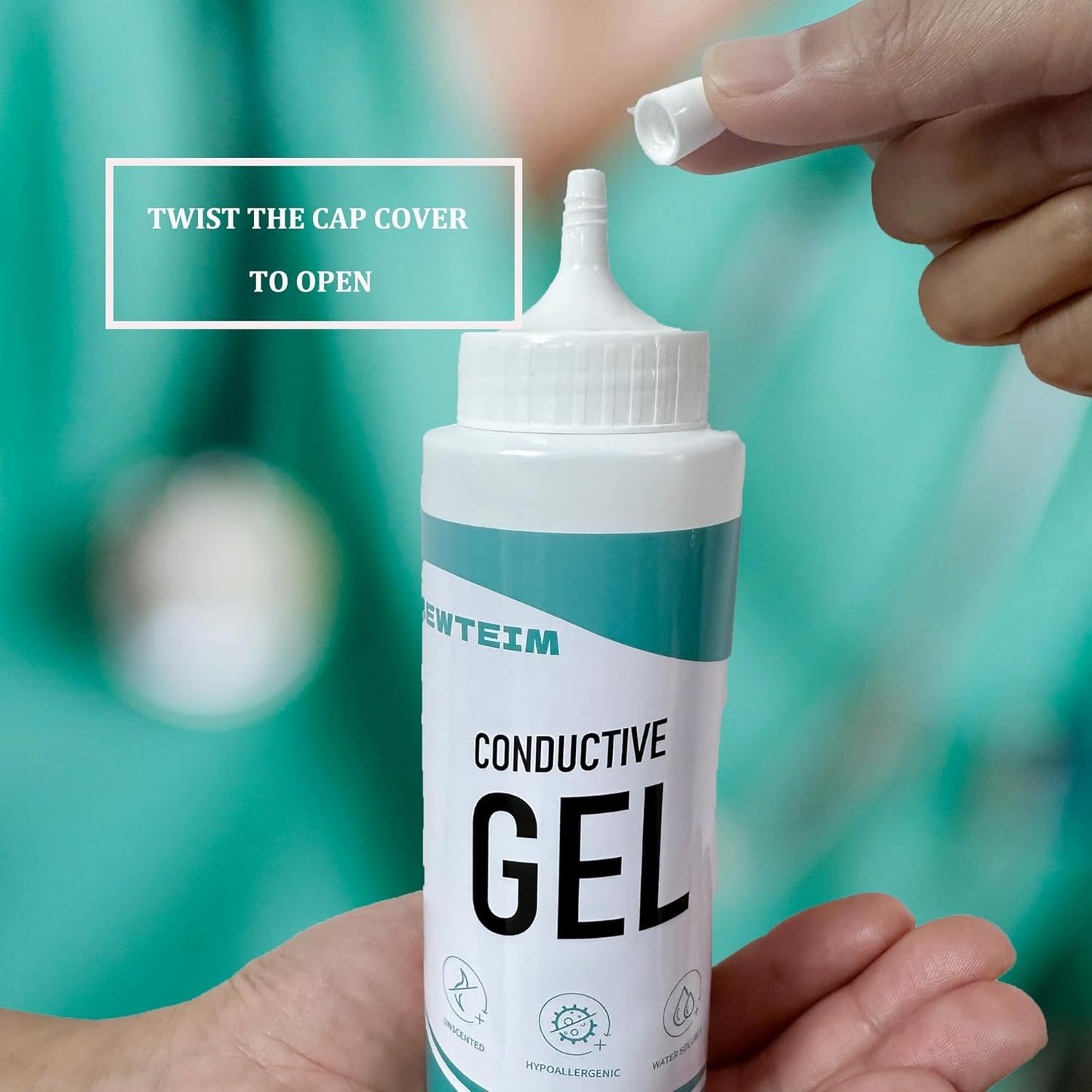 Conductive Gel for Face Microcurrent Skin Soothing and Hydrating, Pack of 2