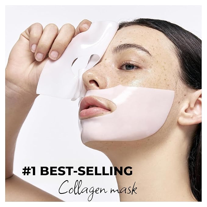 Bio-Collagen Sleeping Mask β Intense Hydration & Firming Treatment, Korean Skincare, Overnight Facial Mask for Women, 4-Pack