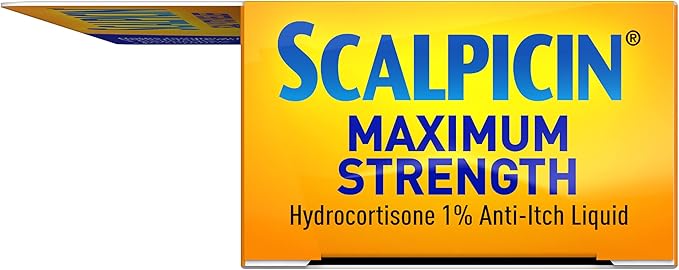 Scalpicin Max Strength Scalp Itch Treatment, 1.5 oz. (Pack of 2)
