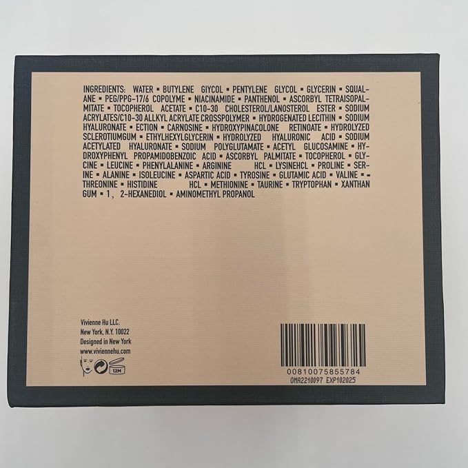 VivienneHu Hyaluronic Acid Serum Capsules, Hydrating Serum for Face with Retinol, Intense Hydration & Skin Plumping, Daily Facial Hydration Serum, Face Plumping Serum - 30 Capsules