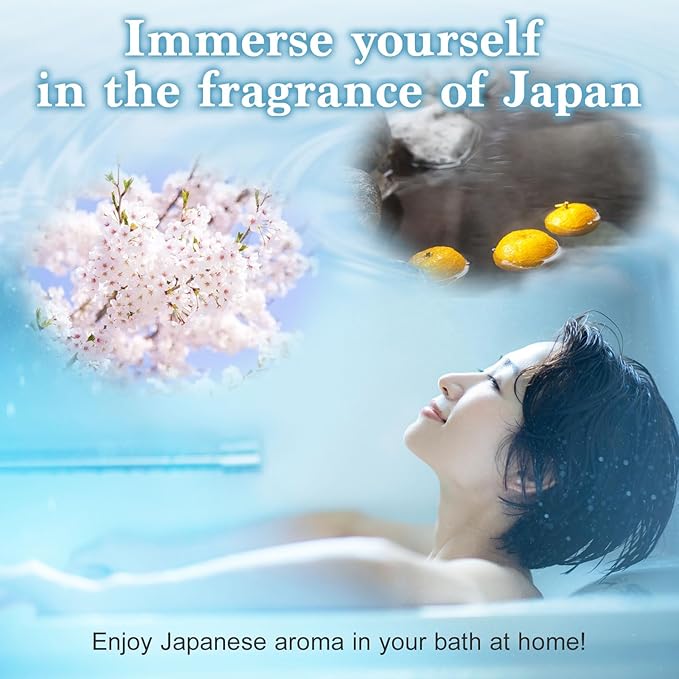 Japanese Hot Spring Bath Salt Onsen Thick Creamy Texture, Powder 600g (15 Baths) (Onso Colorless)