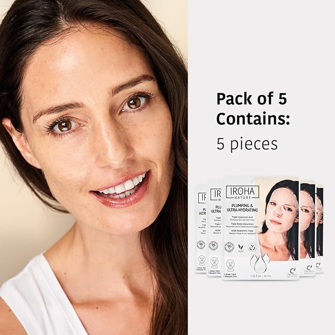 Anti-Aging Skin Care Mask - Pack of 5 Pieces