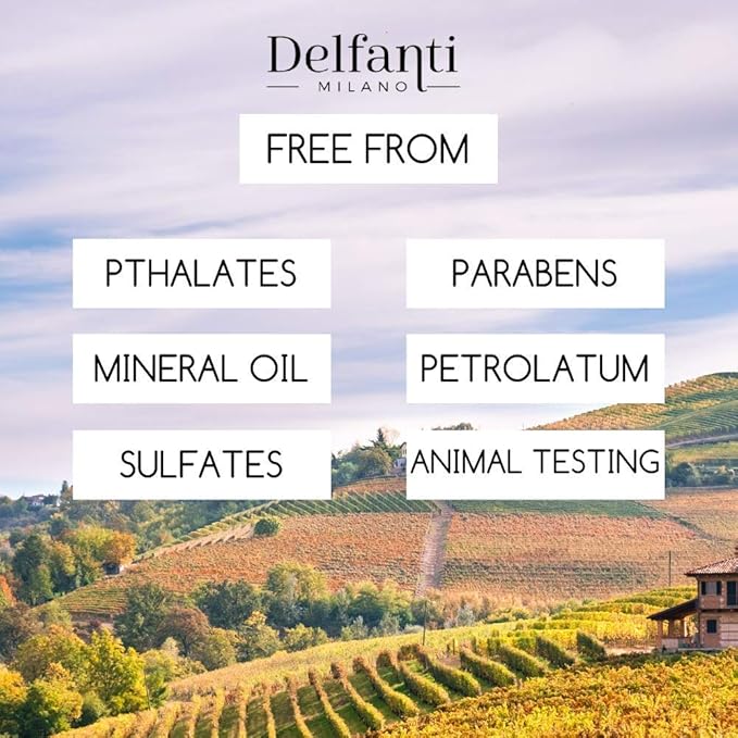 Delfanti-Milano • VITAMIN C & SHEA BUTTER • Nourishing Night Cream • Face and Neck Moisturizer • Made in Italy