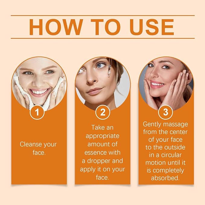 2Pcs Anti-wrinkle Firming Serum, Firm and Plump Face Serum, Anti-Aging Lifting Essence for All Skin Types, Hydrate & Moisturize, Reduce Fine Lines Firms Skin