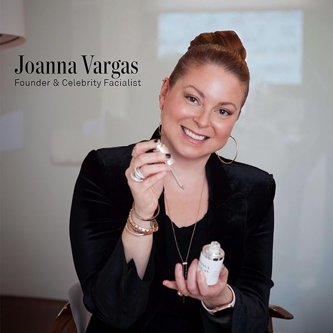 Joanna Vargas Eye Gel Mask - Firming Under Eye Patches Hyaluronic Acid & Chamomile - Depuffing Eye Patches for Dark Circles & Eye Bags - Under Eye Mask Gel Eye Patches for Youthful Skin - Single Sheet