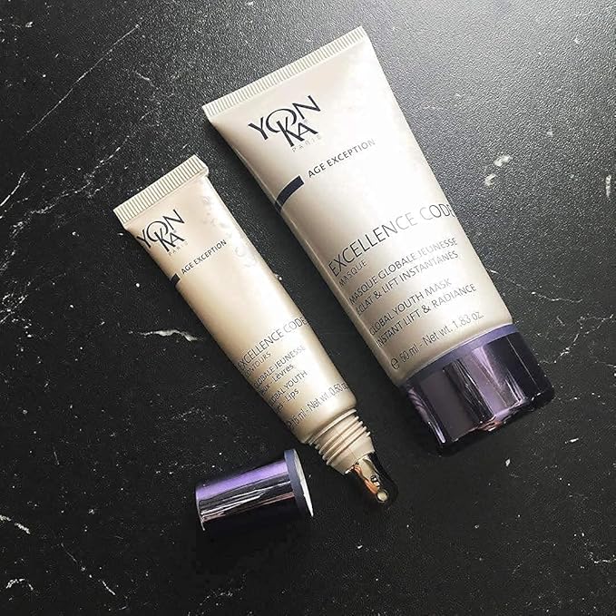 Yon-Ka Excellence Code Masque (50ml) Anti-Aging Face Mask and Overnight Sleep Treatment with Hyaluronic Acid, Lift and Firm Skin, Paraben-Free