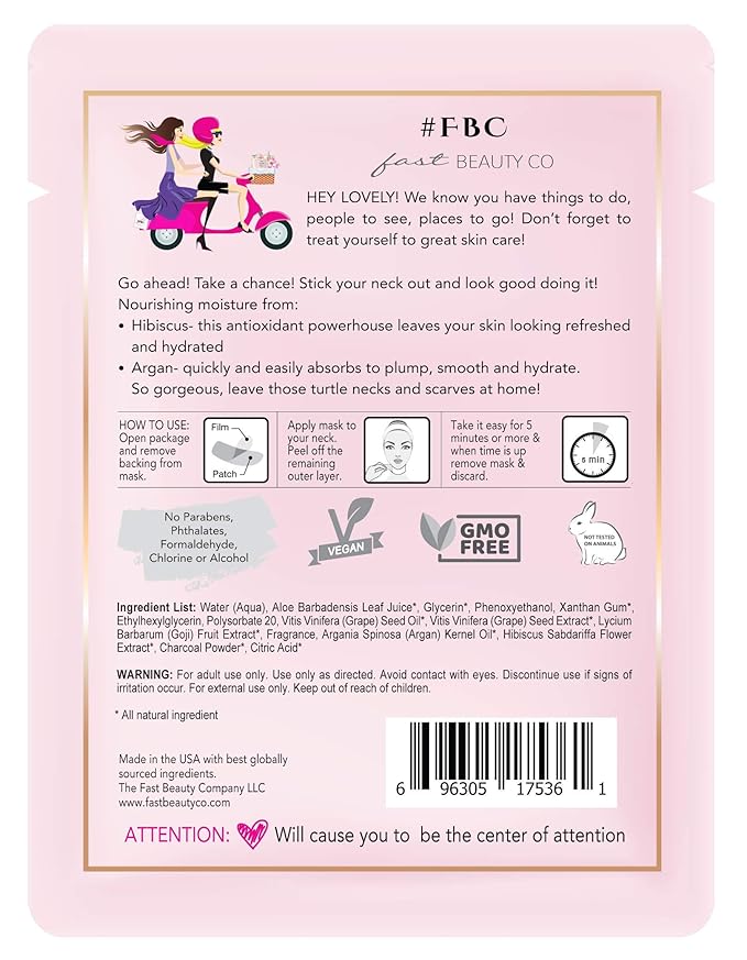 Kissing Bible! Under Eye, Lip, Neck Biocellulose Masks, 3Count