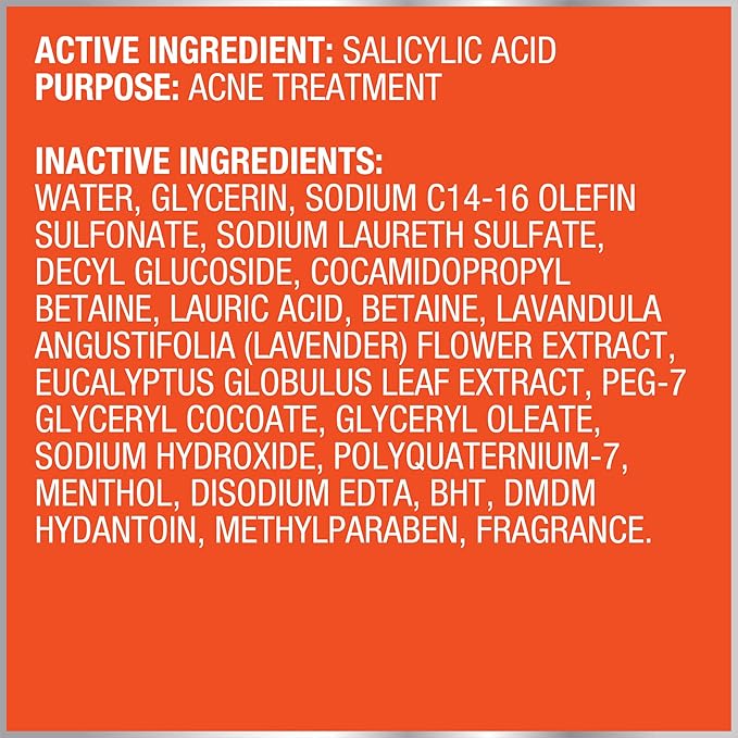 Bioré Blemish Fighting Ice Cleanser Face Wash with Salicylic Acid, Clears and Helps Prevent Acne Breakouts, Cools & Refreshes Skin, Oil Free, 6.77 Oz (Pack of 3)
