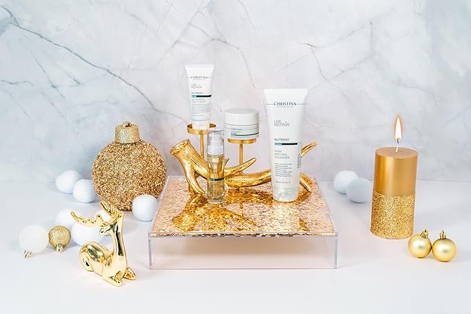 '-CHRISTINA- Christmas Gift Box #5 Line Repair Nutrient | Cleanser Serum Day Cream SPF15 Aqua Mist