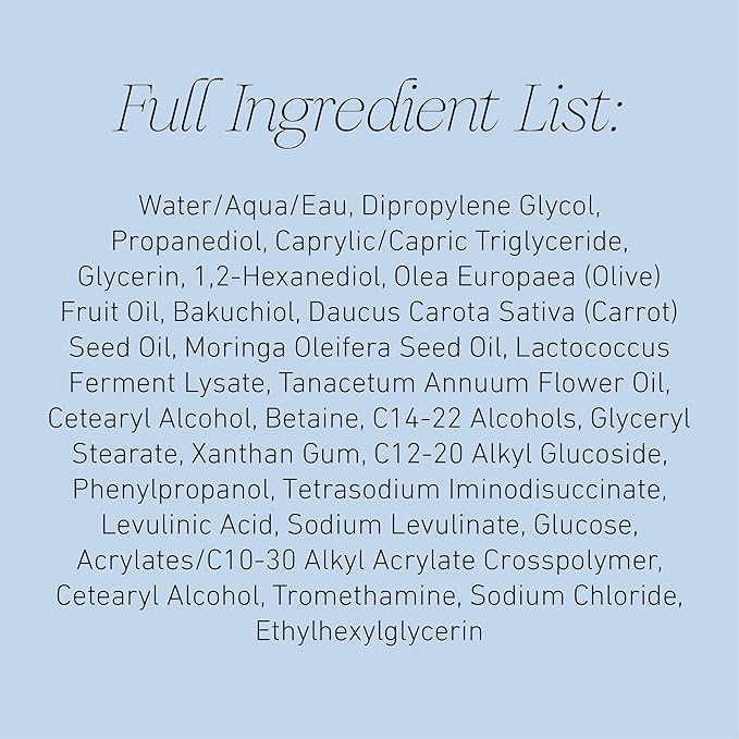 good light We Come in Peace Microbiome Serum, Face Serum That Helps Hydrate, Protect, Nourish and Promote Skin Cell Turnover, Made with Bakuchiol and Blue Tansy (1.2 fl oz)