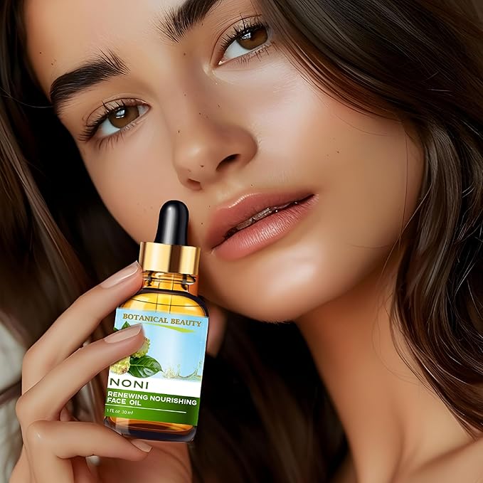 Botanical Beauty NONI RENEWING NOURISHING FACE OIL 100% Natural. 1 Fl oz 30 ml Grape Seed, Avocado, Macadamia, Jojoba, Tamanu, Noni Oils. Anti-aging, Hydrating, Moisturizing, Nourishing, Rejuvenating