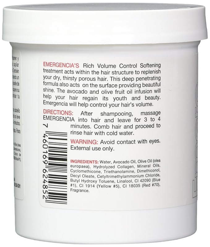 Toque Magico Emergencia Volume Control and Softening Deep Acting Mask, 16 Ounce