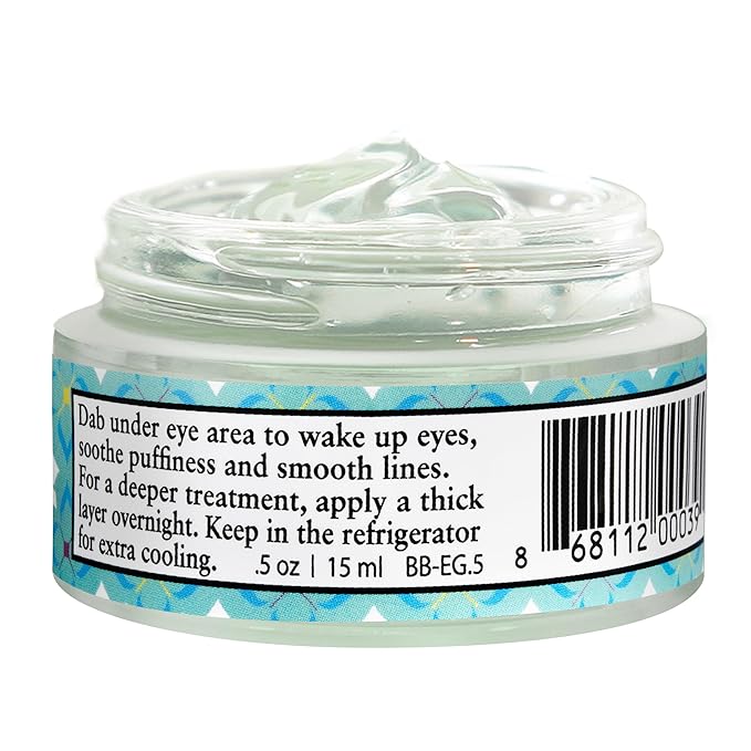 Body Boost Cooling Cucumber Tea Gel, Under Eye Gel, 0.5 oz- Reduces Puffiness, hydrate and smooth