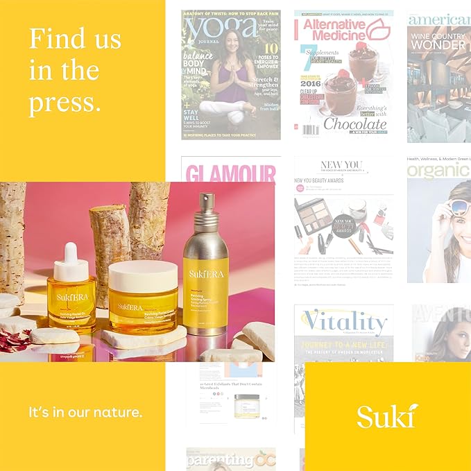 Suki Era Facial Oil, Helps Increase Skin Density, Firmness, and Elasticity, 0.94 Fl Oz