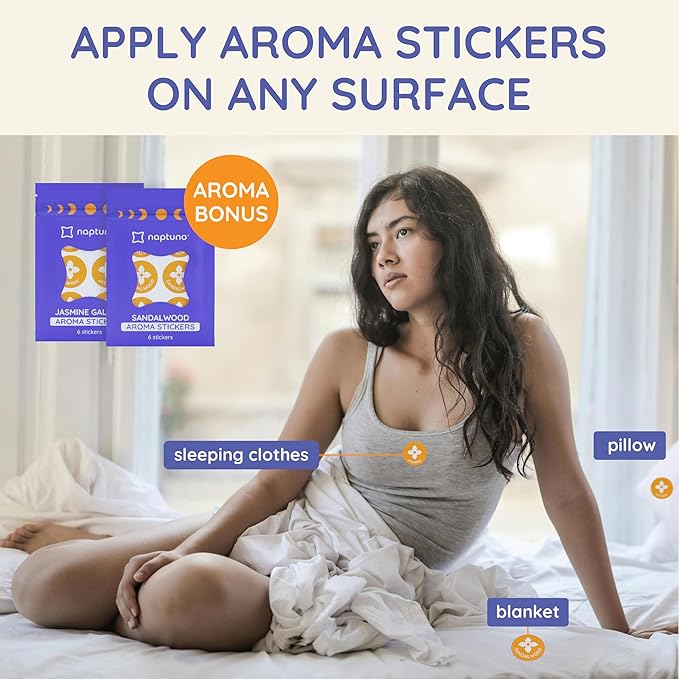 Naptuno 16 PCS Steam Eye Masks Disposable, Eye Fatigue Relief Self Heating Warming Eye Mask for Dry Eyes - Heated Sleep Mask Eyes SPA Relaxation, Office, Home, Travel Essentials with Aroma Stickers