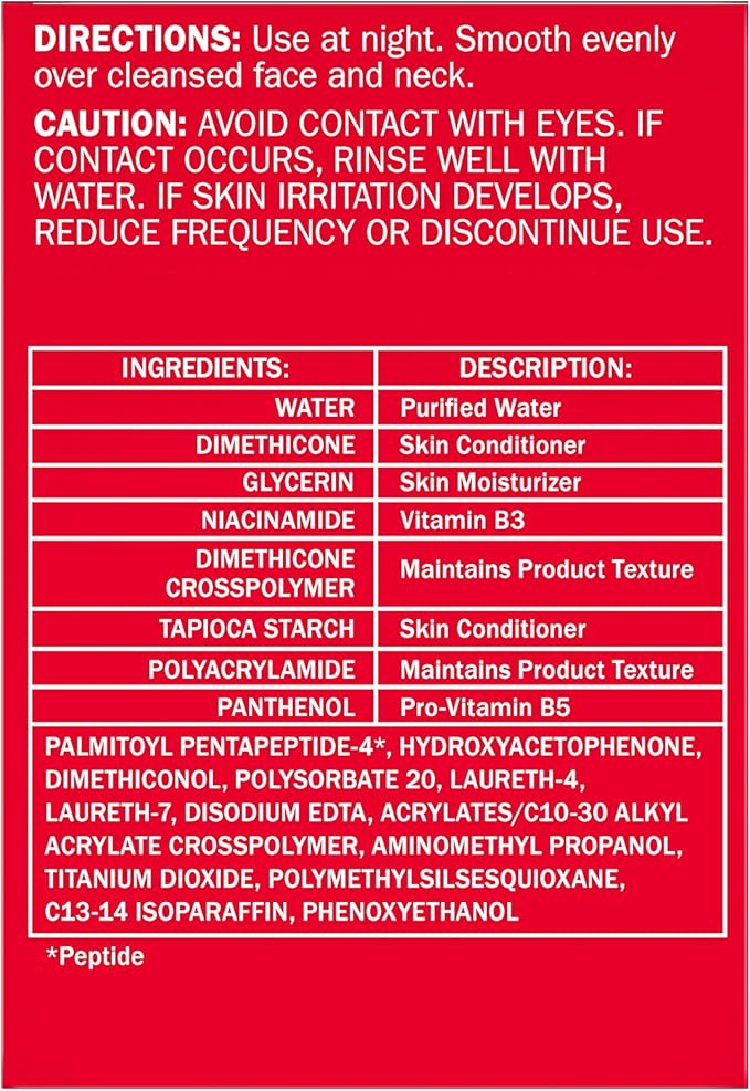 Olay Night Cream Regenerist Night Recovery Anti-Aging Face Moisturizer 1.7 oz