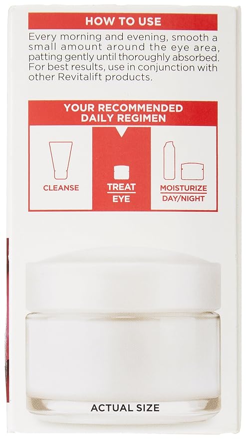 Loreal Revitalift Eye Cream 0.5 Ounce (14ml)