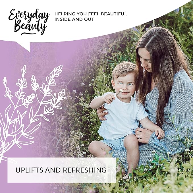 Lavender Water & Glycerin Facial Toner Bulk - 32 oz All Natural Enhanced Hydrating Spray Mist for Face and Hair - 100% All Natural Lavender Water Hydrosol with Vegetable Glycerin