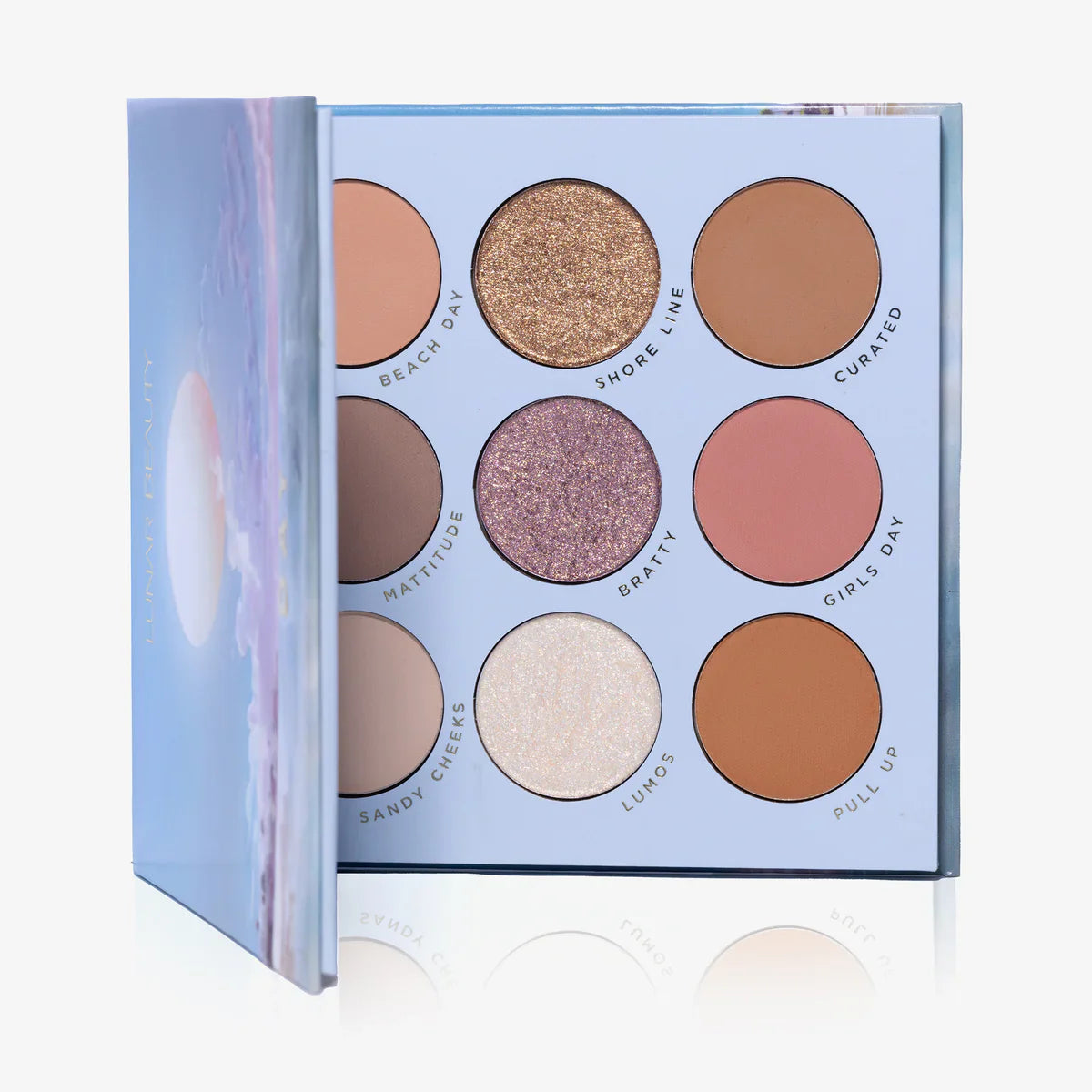 Beautiful Days eyeshadow palettes in matte and shimmer shades